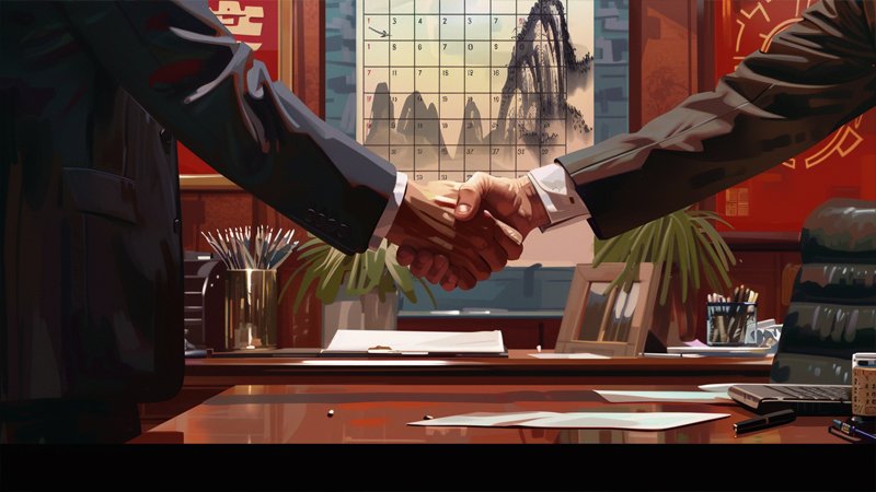 alt="Two people are shaking hands"