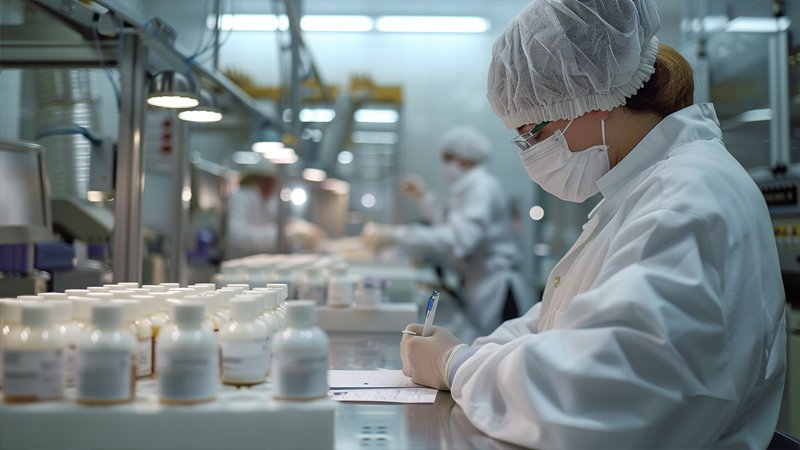 alt="A working scenario in a factory workshop"