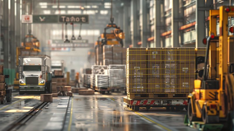 alt="A busy freight station"