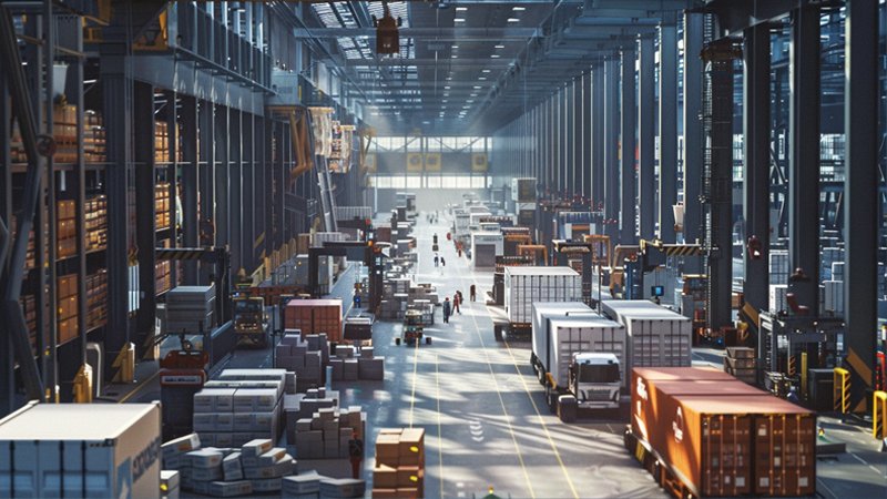 alt="A busy freight station"