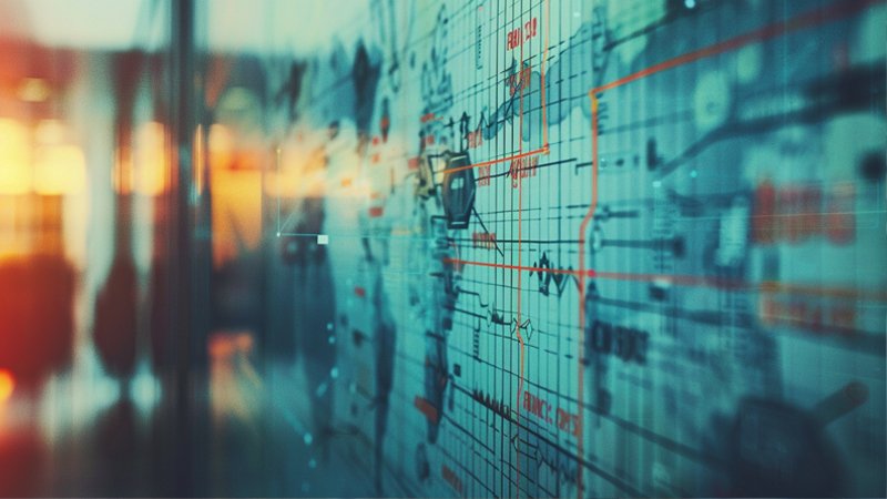 alt="A logistics tracking map"